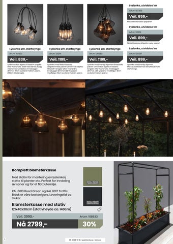 NICHE Utemøbelmagasin 2024 第 16 页