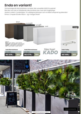 NICHE Utemøbelmagasin 2024 第 21 页
