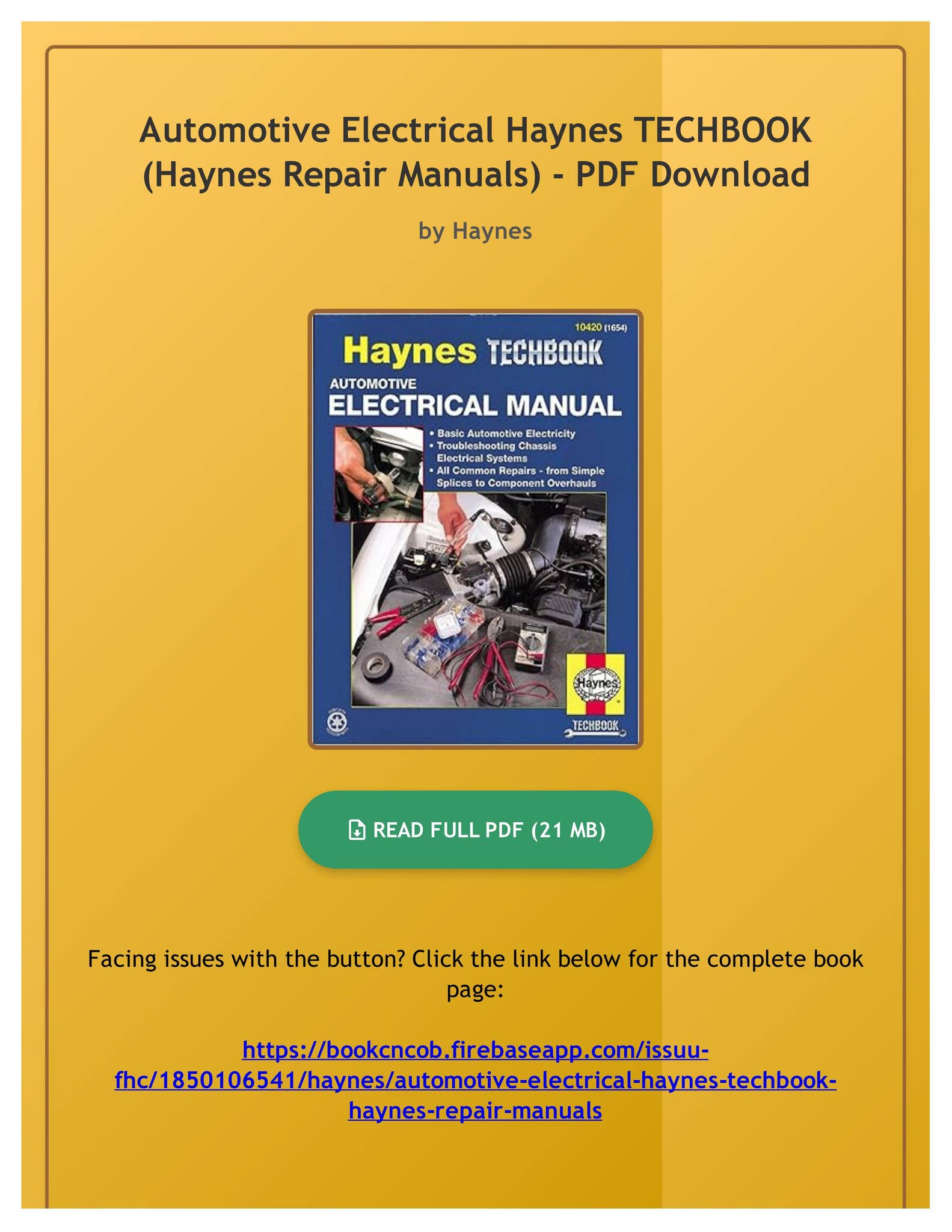 Haynes VW1500&1600 TYPE3 Manual ヘインズ　整備書 VW 1500 & 1600 Type 3 models 1493cc & 1584cc (63-73) Haynes
