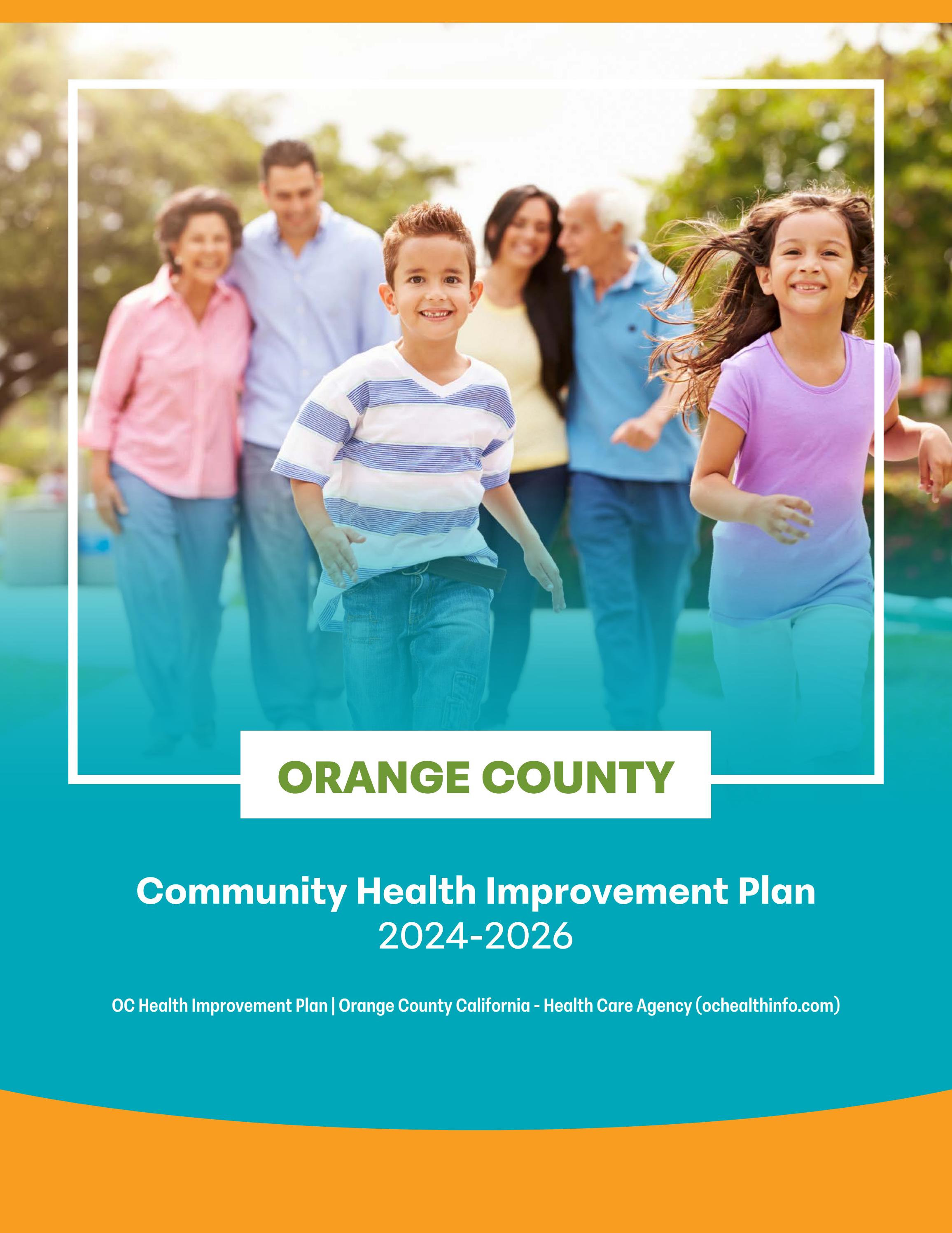 Orange County Community Health Improvement Plan 20242026 by County of