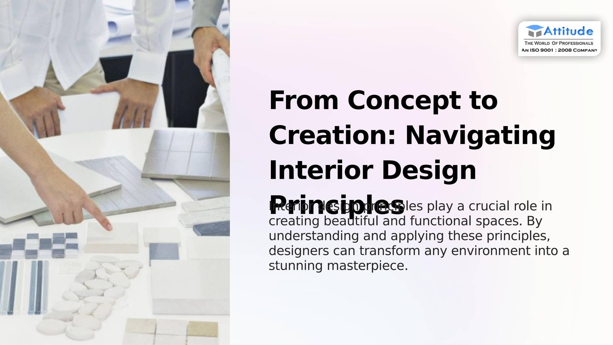 from concept to creation : navigating interior design principles by ...