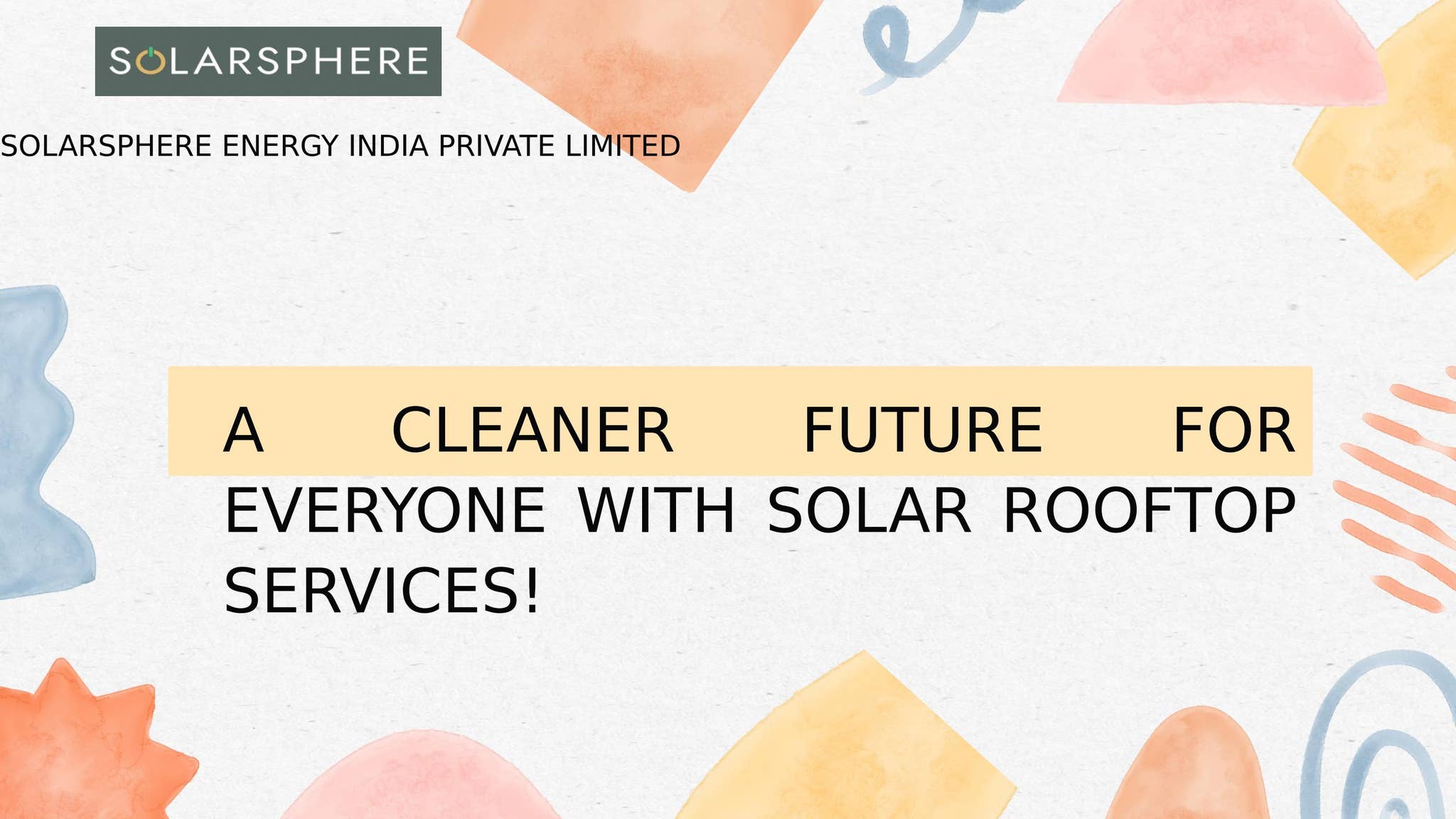 Energy independence with the use of solar rooftops: SolarSphere by ...