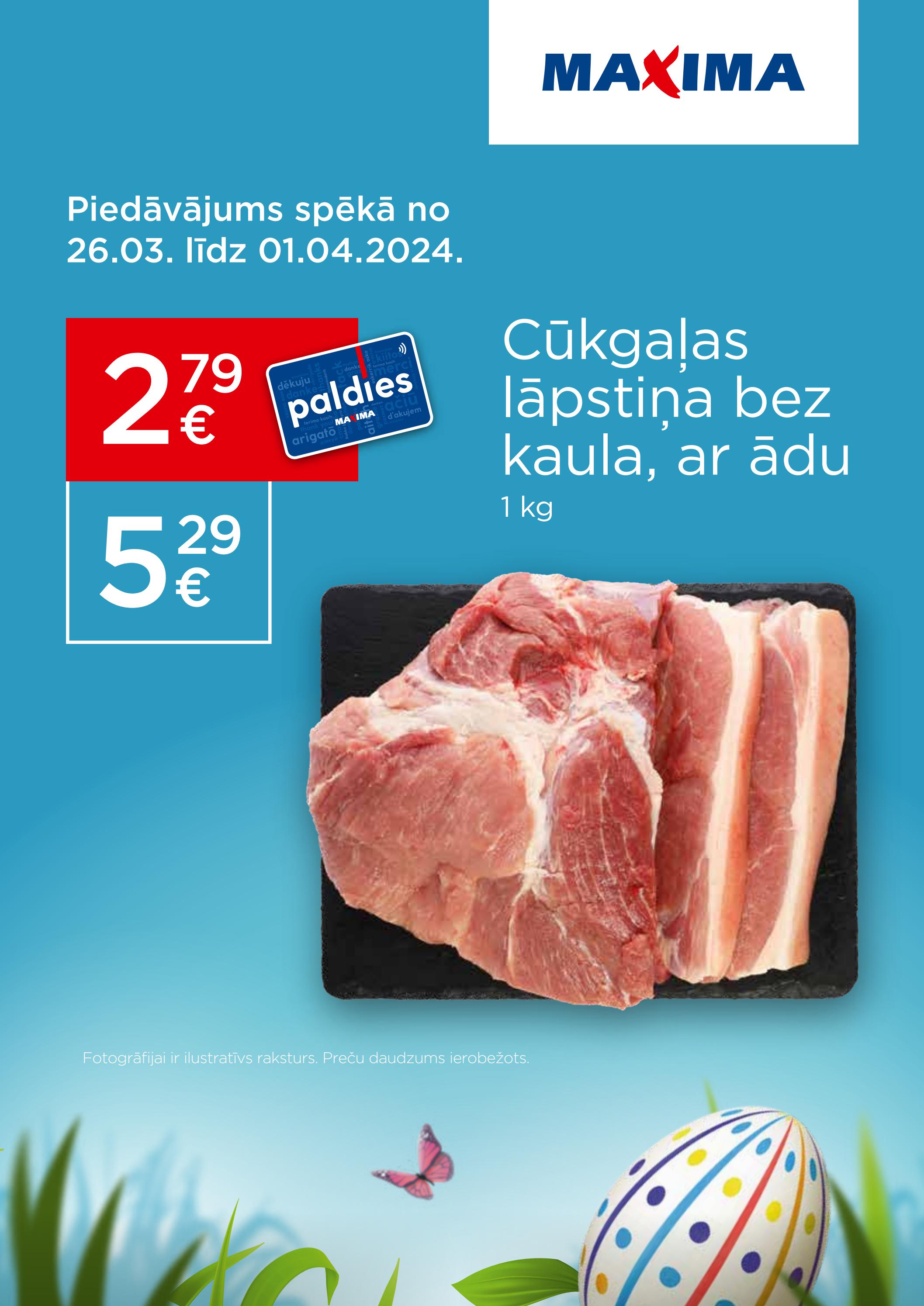 MAXIMA | Īpašais piedāvājums | 26.03.-01.04.2024. by Maxima Latvija - Issuu