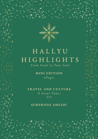 Hallyu Highlights MINI EDITION