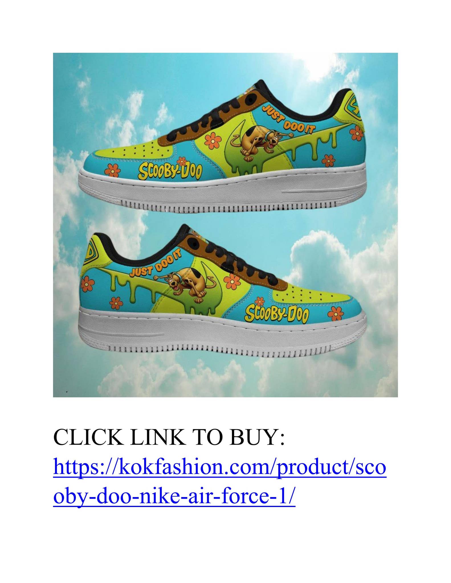 scooby doo air force ones