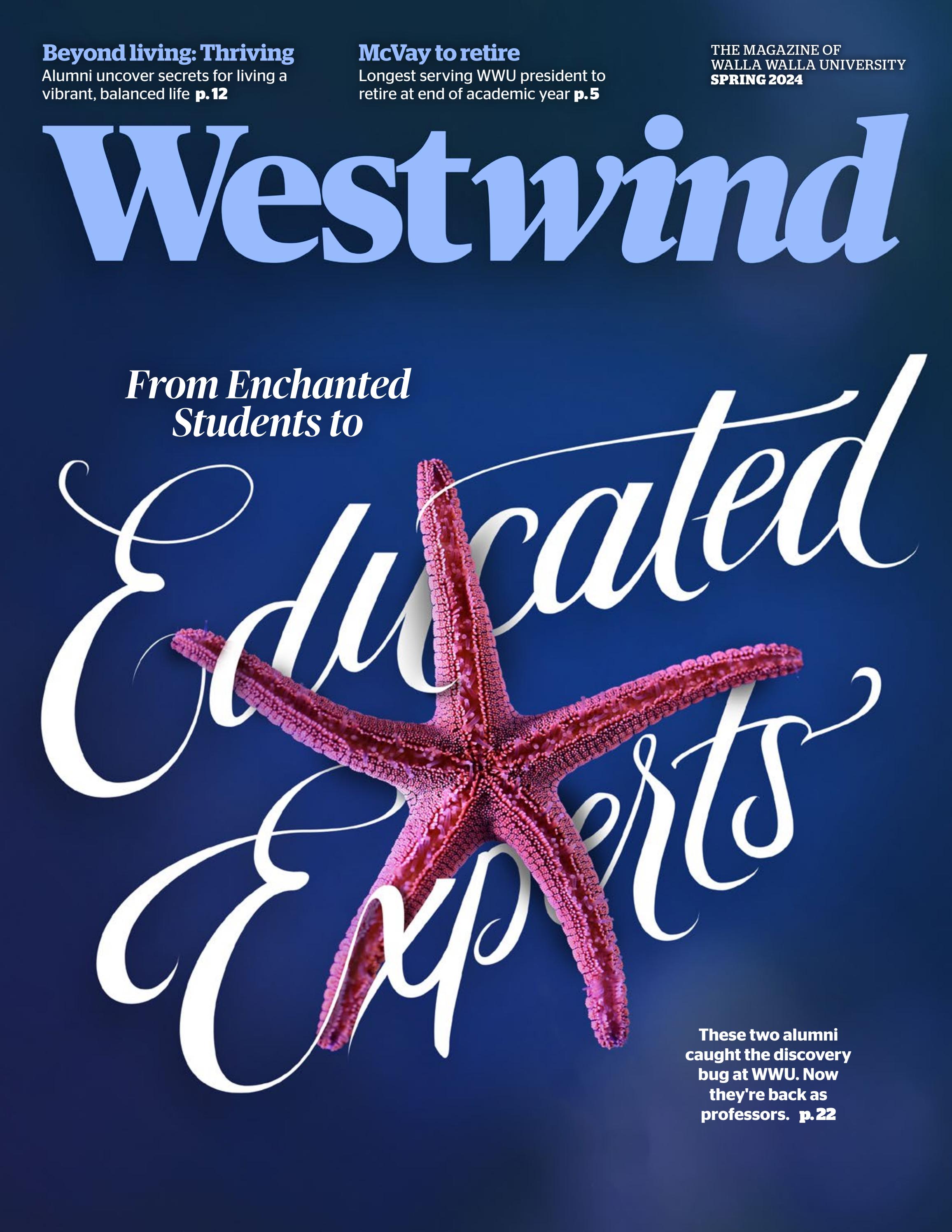Westwind, Spring 2024 by Walla Walla University - Issuu
