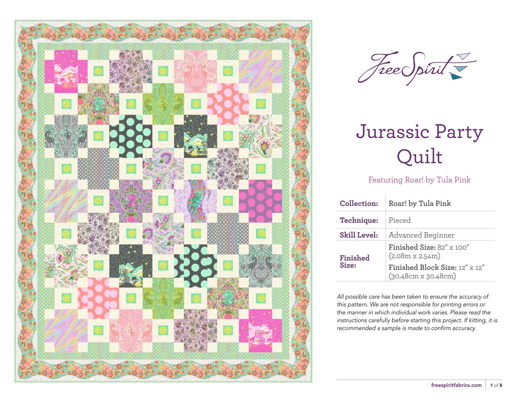 Tula Pink ROAR! Projects by FreeSpirit Fabrics - Issuu