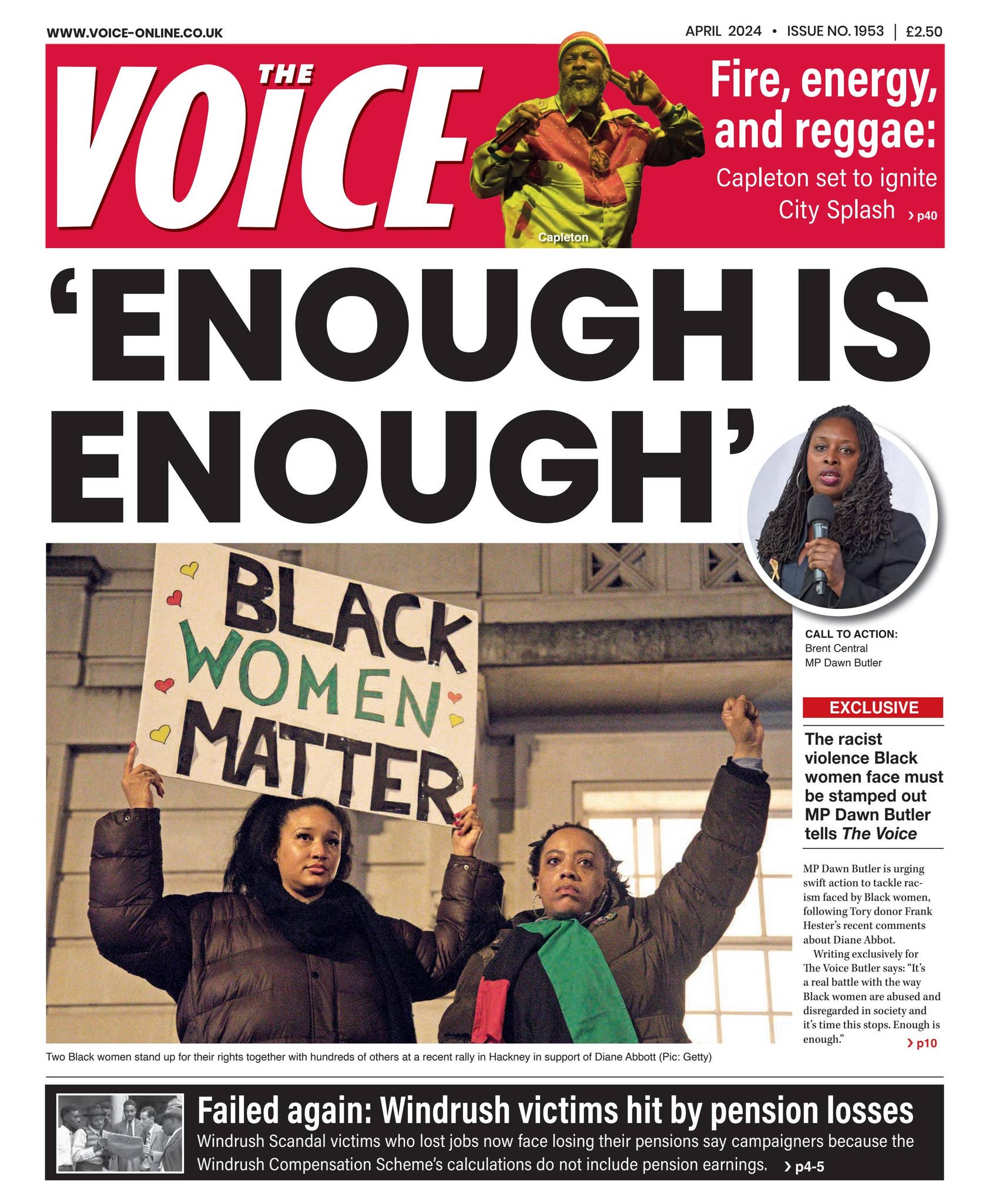 The Voice Newspaper: April Issue by THE VOICE NEWSPAPER (UK) - Issuu