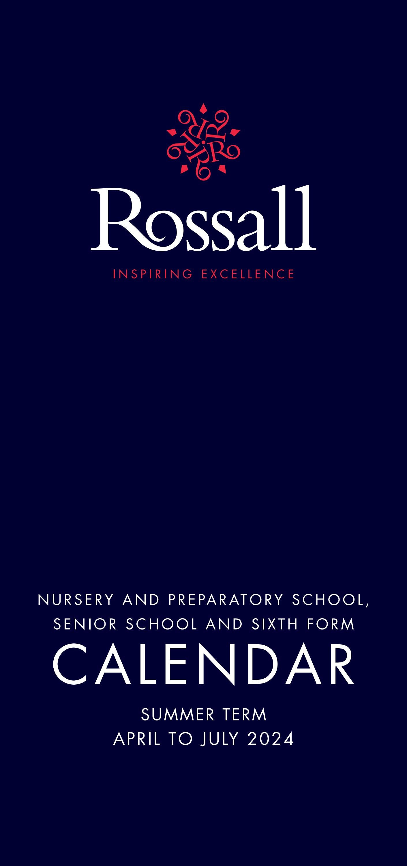 Rossall Calendar - Summer Term 2024 by Rossall School - Issuu