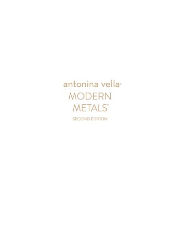 Saint Honoré 灯饰目录 · 现代 Metals 第 2 页