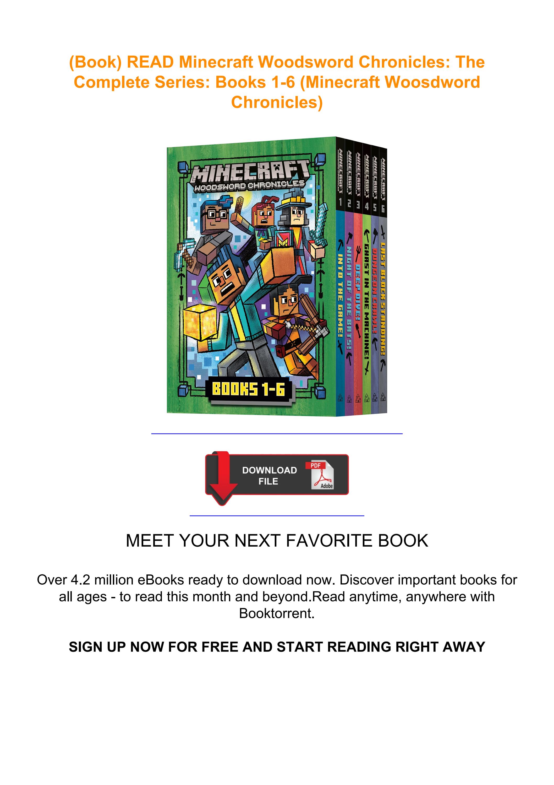 (Book) READ Minecraft Woodsword Chronicles: The Complete Series: Books ...