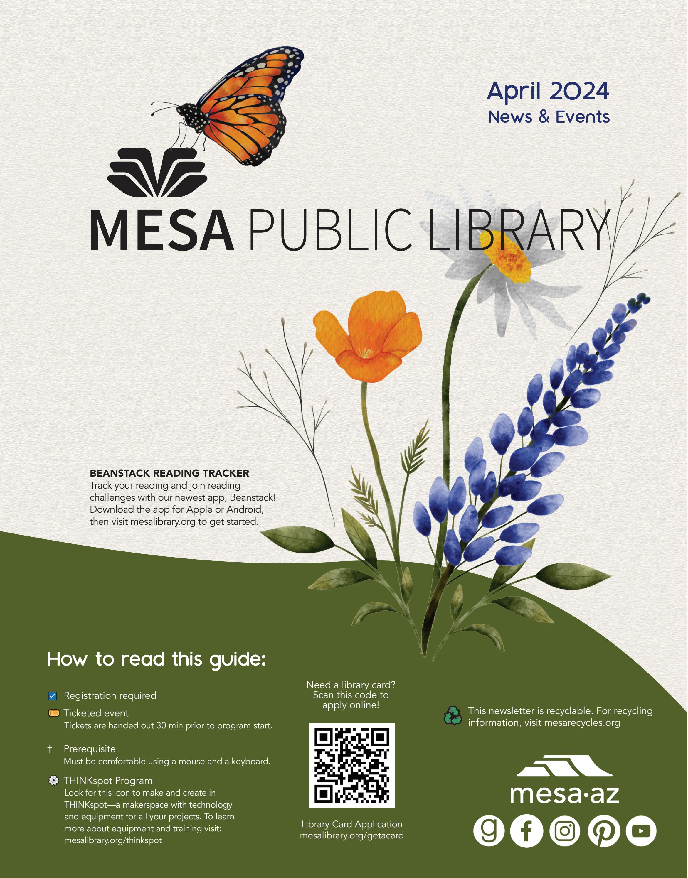 Mesa Public Library April 2024 Newsletter by City of Mesa, AZ Issuu