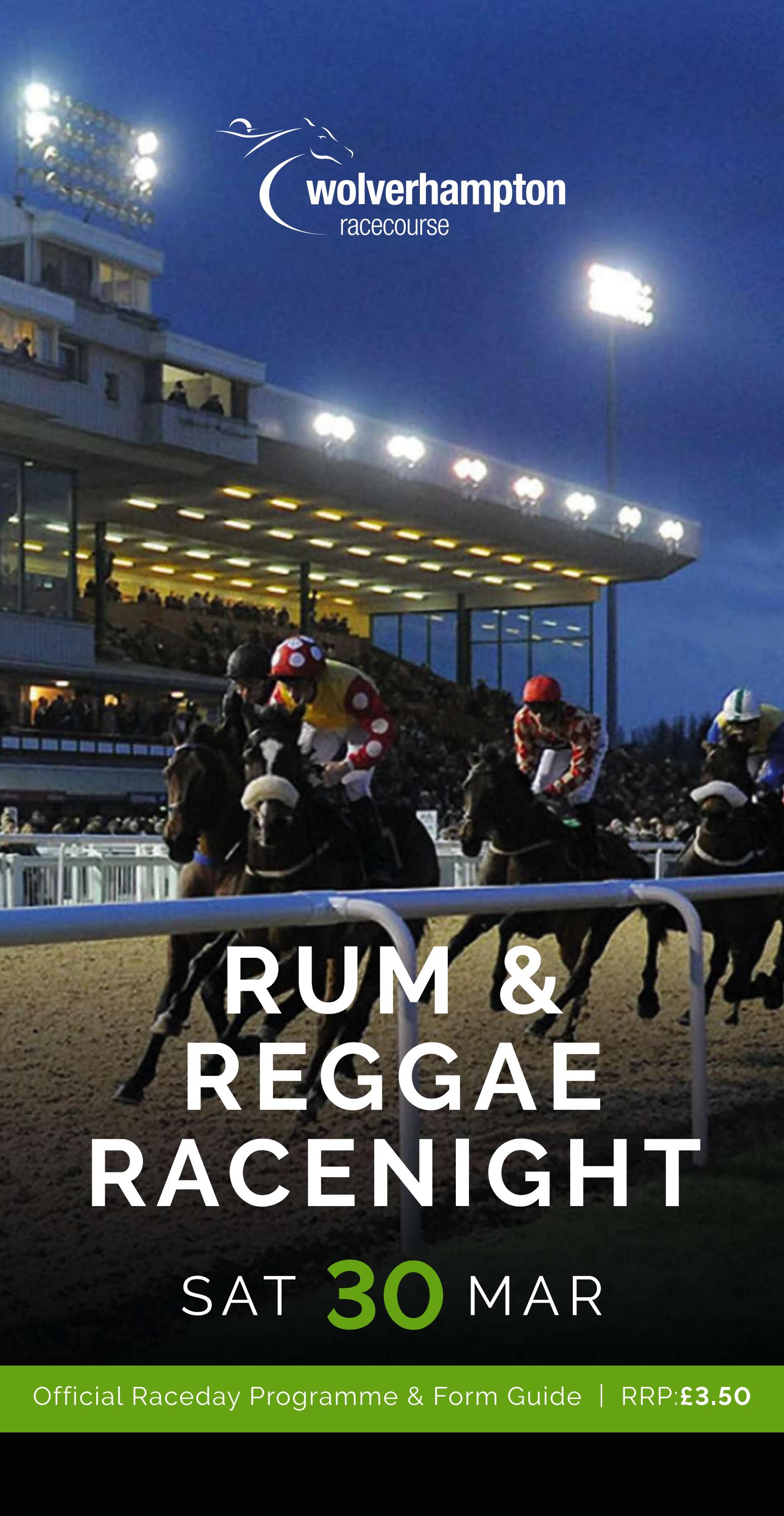 Wolverhampton Racecard - Saturday 30th March by Arena Racing Company ...