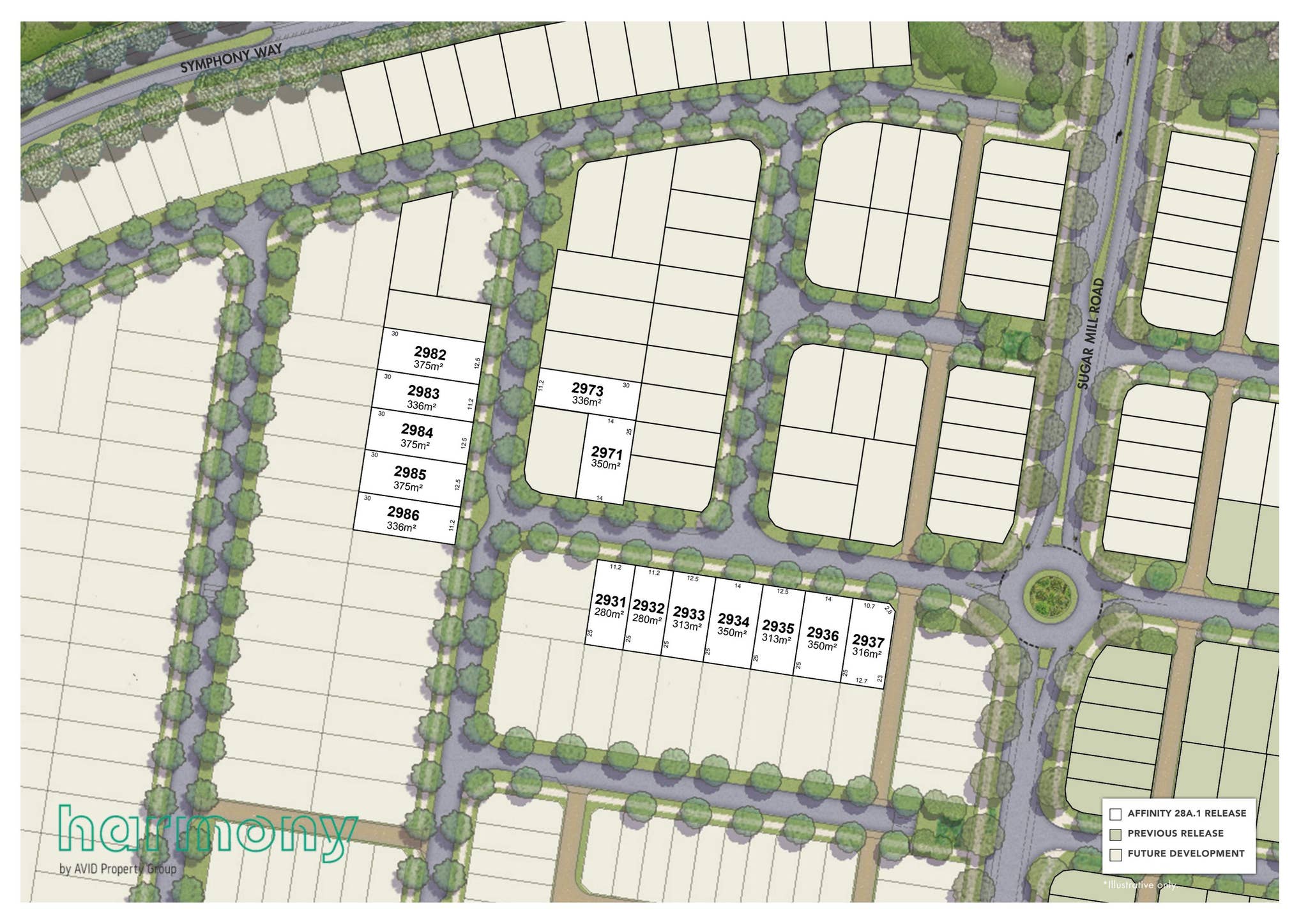HARMONY Stage 28A.1 Release Plan by AVID Property Group - Issuu