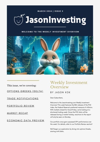 JasonInvesting WeeklyInvestment Overview_2024-03_ISSUE 5