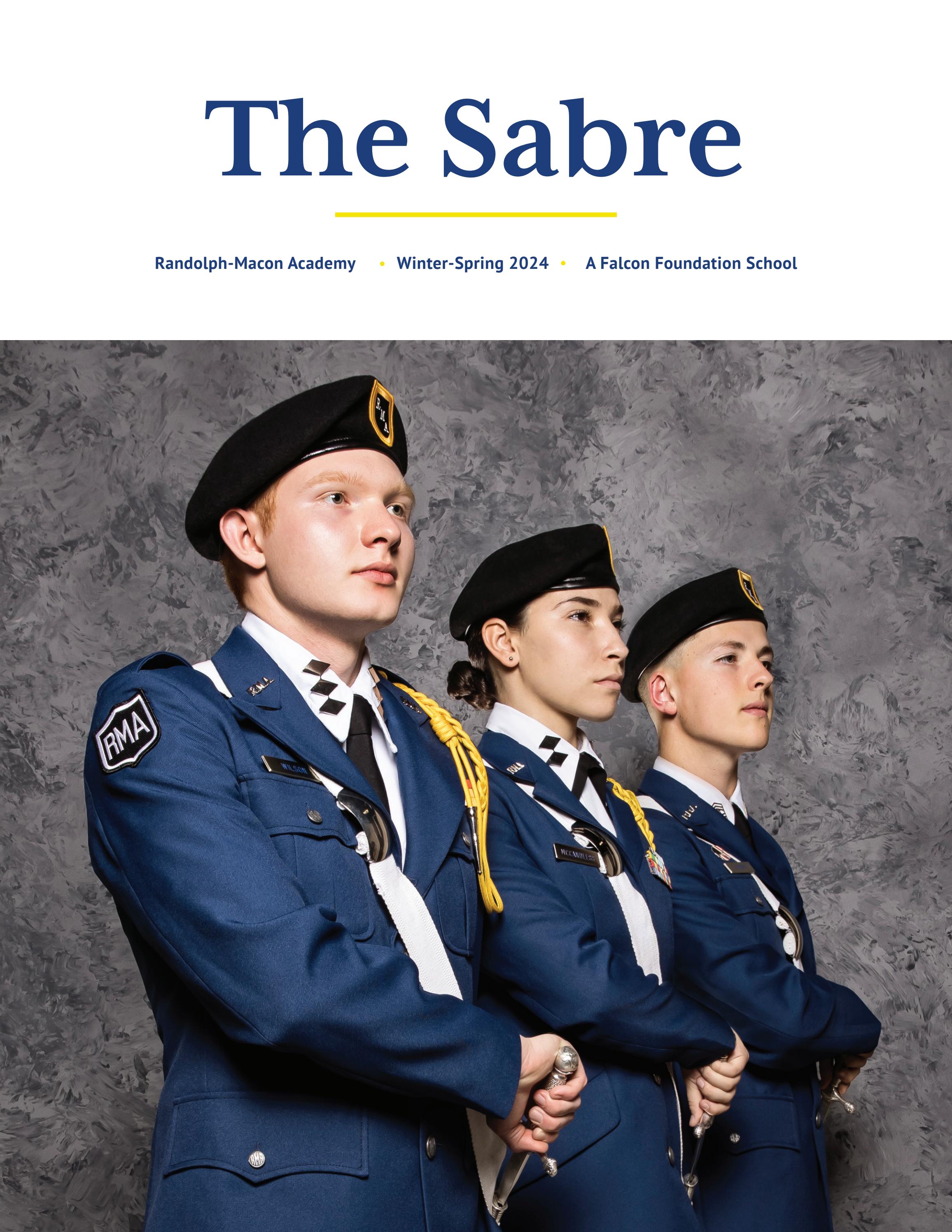 The Sabre Magazine: Winter-Spring 2024 by Randolph-Macon Academy - Issuu