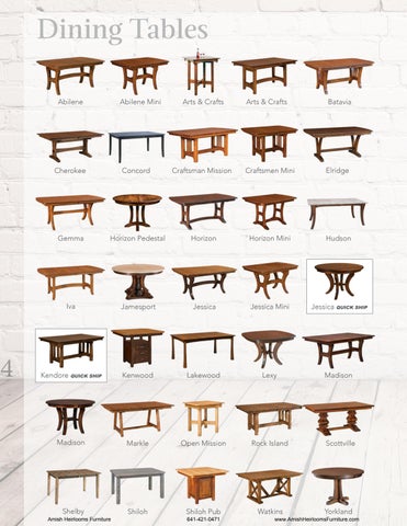 室内 Hardwoods 家具目录 第 3 页
