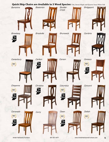 Artisan Chairs 第 5 页