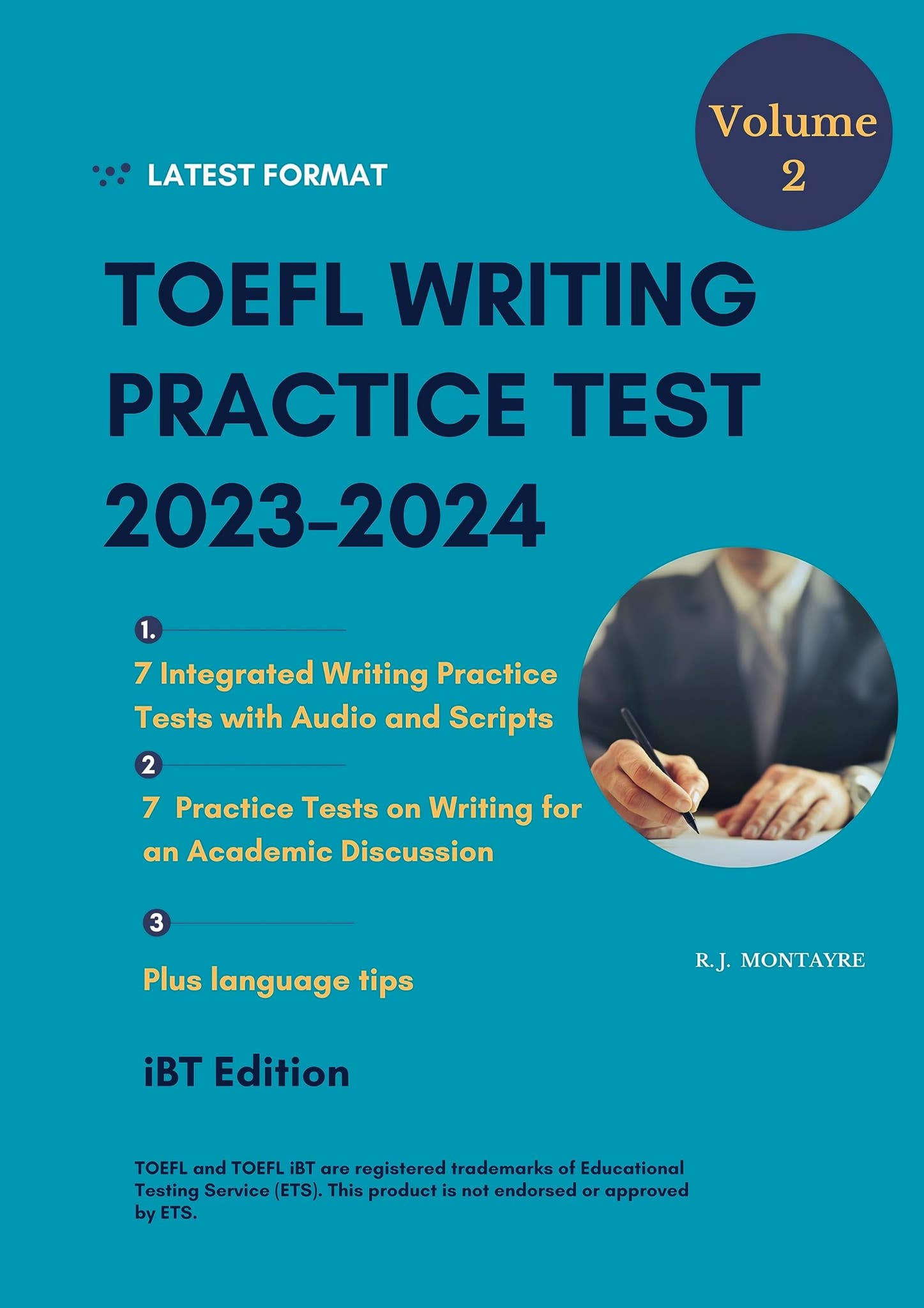 BOOK)-TOEFL WRITING PRACTICE TEST 2023-2024 VOLUME 2 by