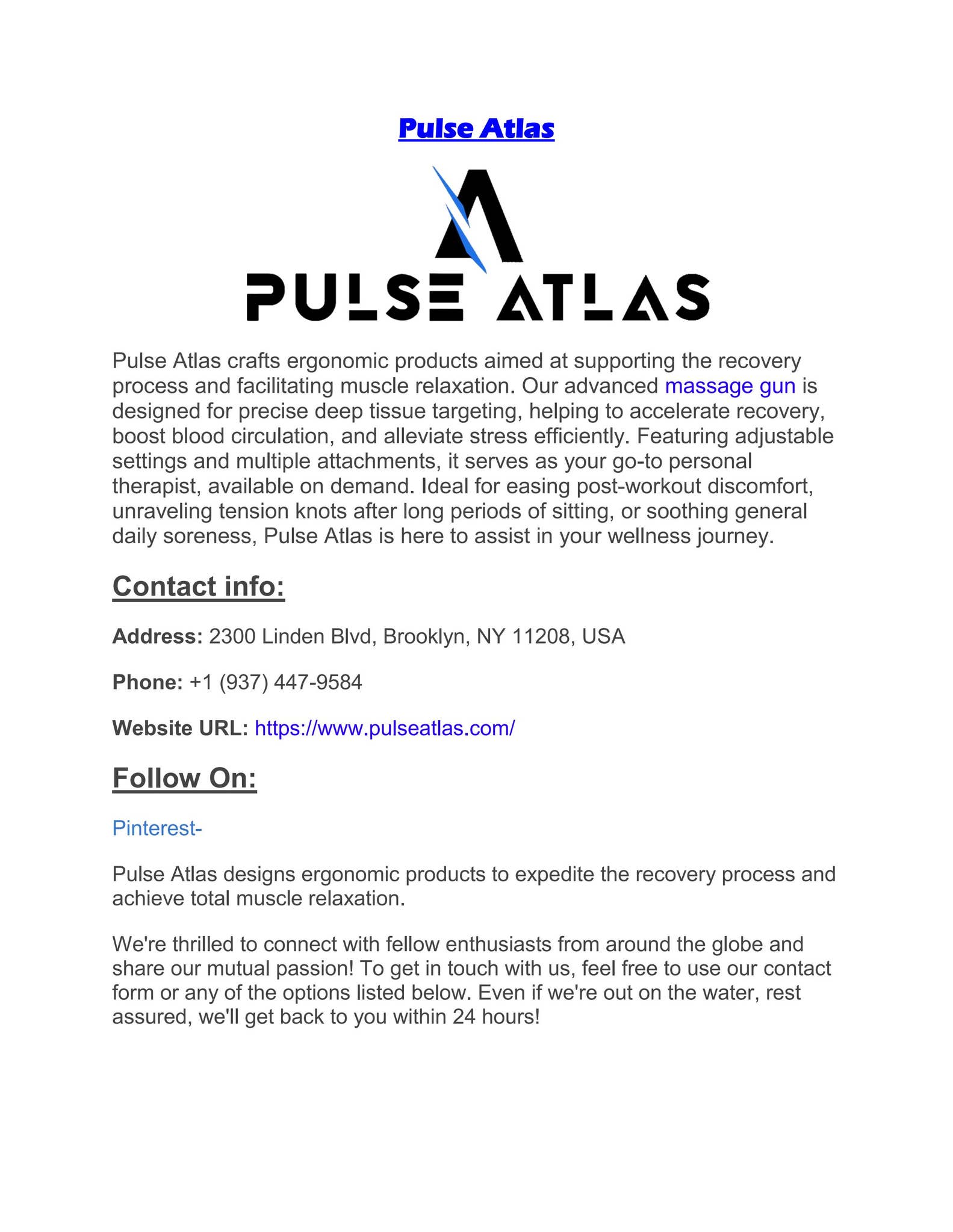 Pulse Atlas by Pulse Atlas - Issuu