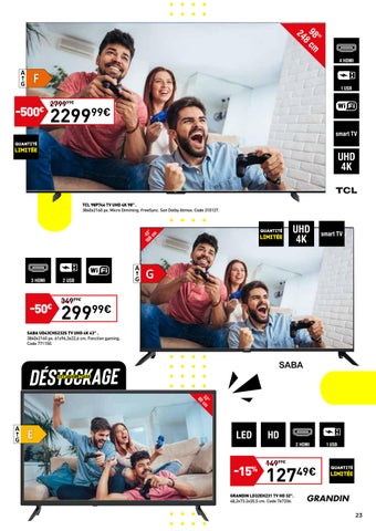 DESTOCKAGE - CONFORAMA LUXEMBOURG 第 23 页