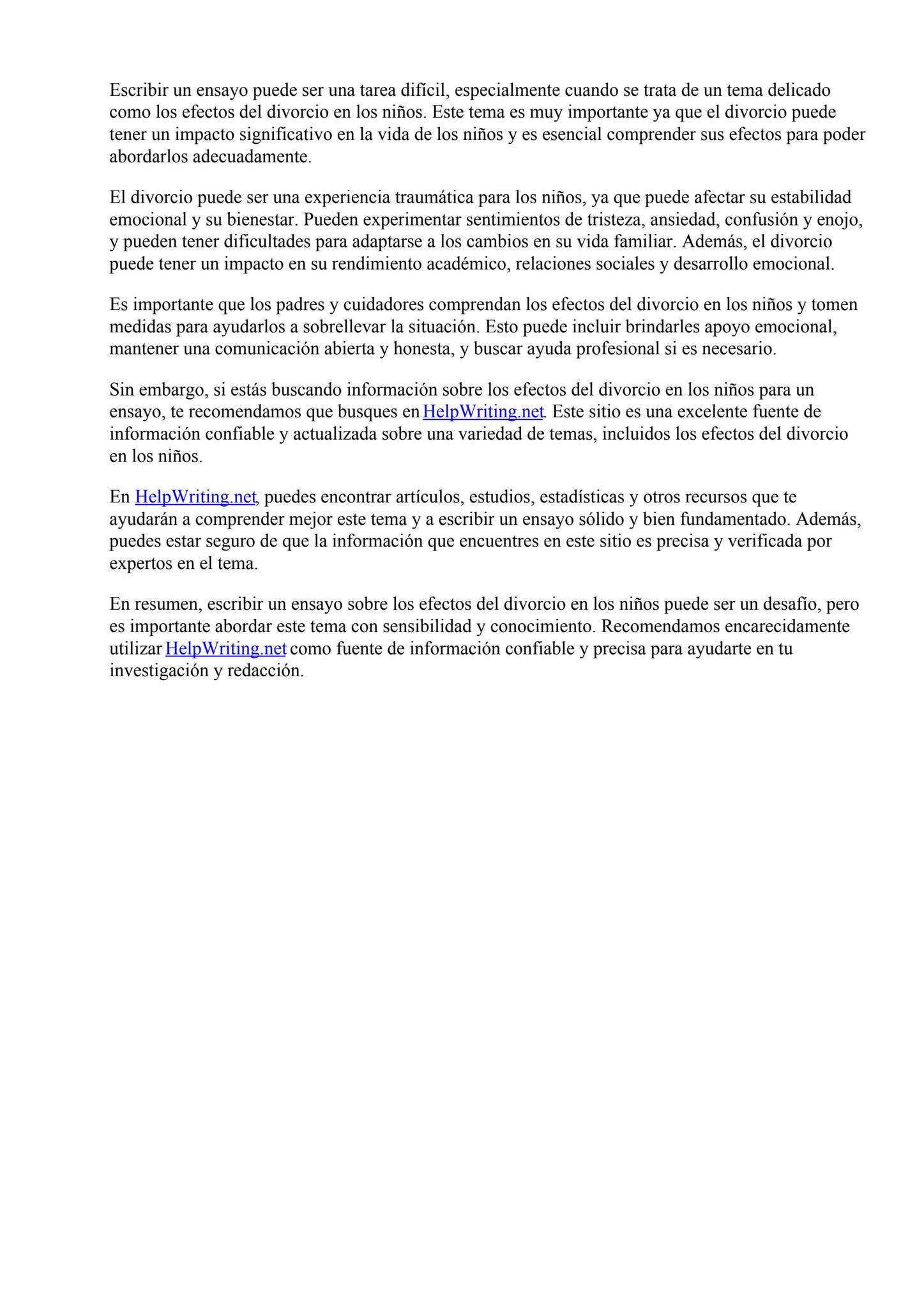 Los Efectos Del Divorcio En Los Niños by Pinda Webber - Issuu