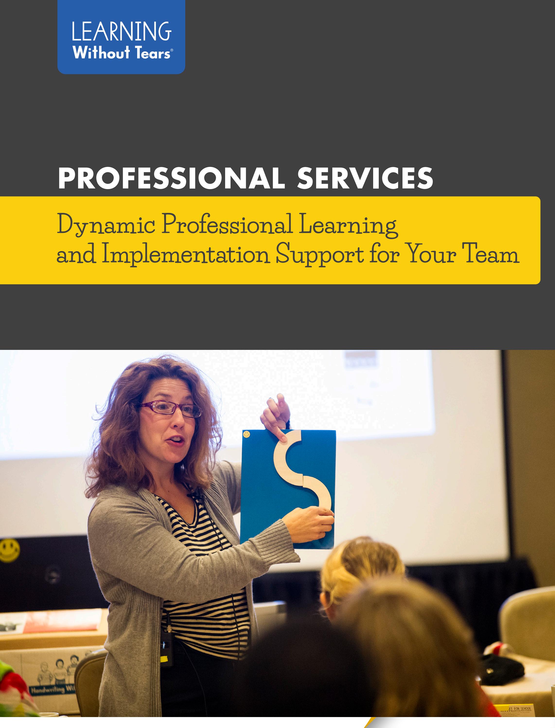 Professional Services Brochure by Learning Without Tears - Issuu