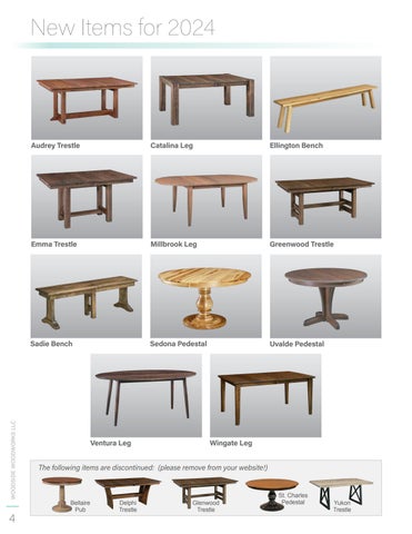 Heritage Amish Furniture 家具目录 · Woodside Woodworks 2024 第 4 页