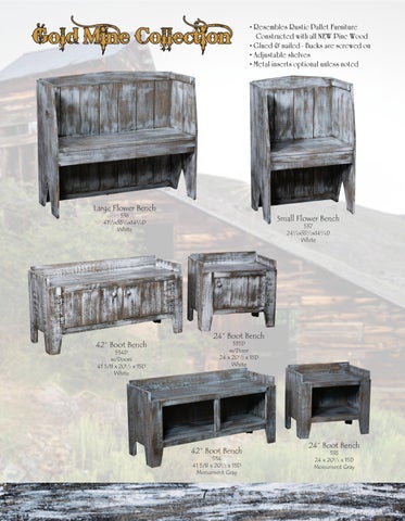 Heritage Amish Furniture 家具目录 · Country Lane Woodworking 2024 第 7 页