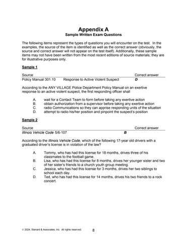 Study 指南 for the Written Promotional Exam to Sergeant 第 9 页