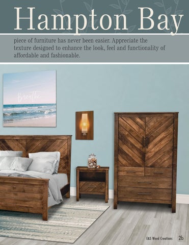 Heritage Amish Furniture 家具目录 · E&S 实木 Creations 2024 第 6 页