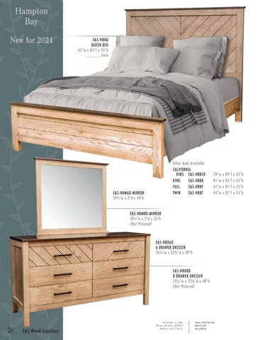Heritage Amish Furniture 家具目录 · E&S 实木 Creations 2024 第 7 页
