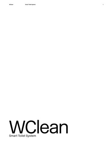 WClean - 智能 toilet system 第 2 页
