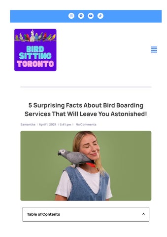 5 Surprising Facts About Bird Boarding Services That Will Leave You Astonished!