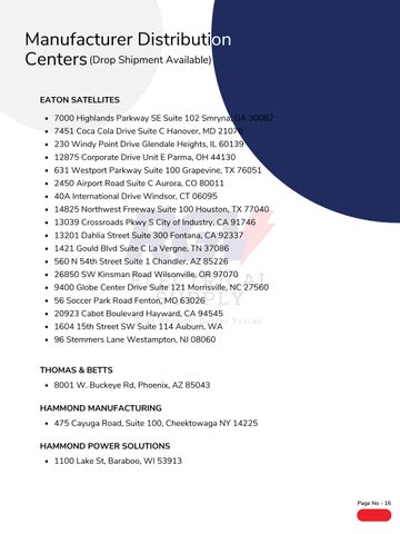 RGV Electrical Supply - Company Presentation 第 16 页