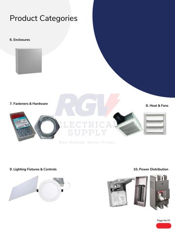 RGV Electrical Supply - Company Presentation 第 7 页