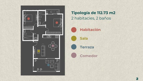 Natural, dos habitaciones 第 2 页