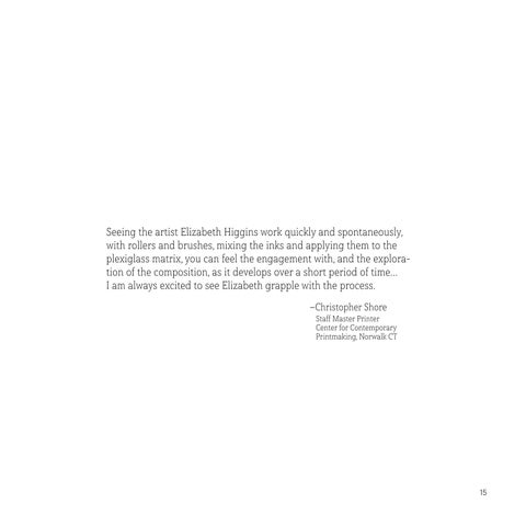 Elizabeth Higgins: New Monotypes 第 17 页