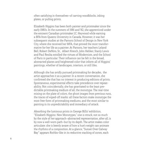Elizabeth Higgins: New Monotypes 第 8 页