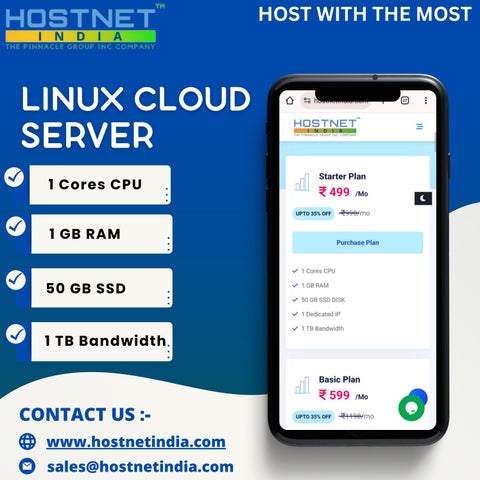 LINUX CLOUD SERVER by Hostnet india - Issuu