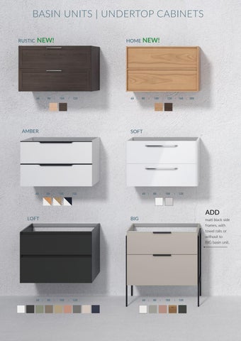kamebathroom 家具目录 · KAME 2024 卫浴 design 第 18 页