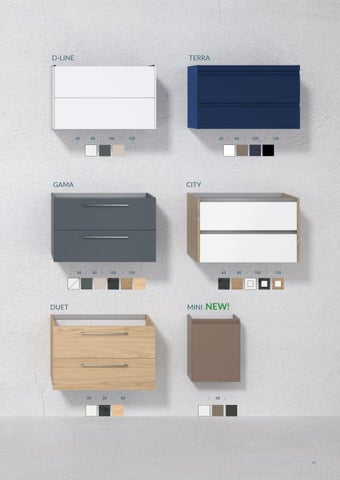 kamebathroom 家具目录 · KAME 2024 卫浴 design 第 19 页