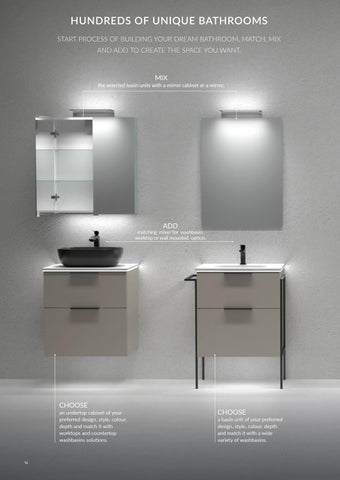 kamebathroom 家具目录 · KAME 2024 卫浴 design 第 14 页