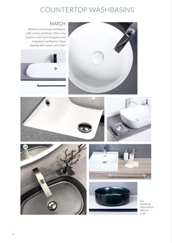 kamebathroom 家具目录 · KAME 2024 卫浴 design 第 22 页