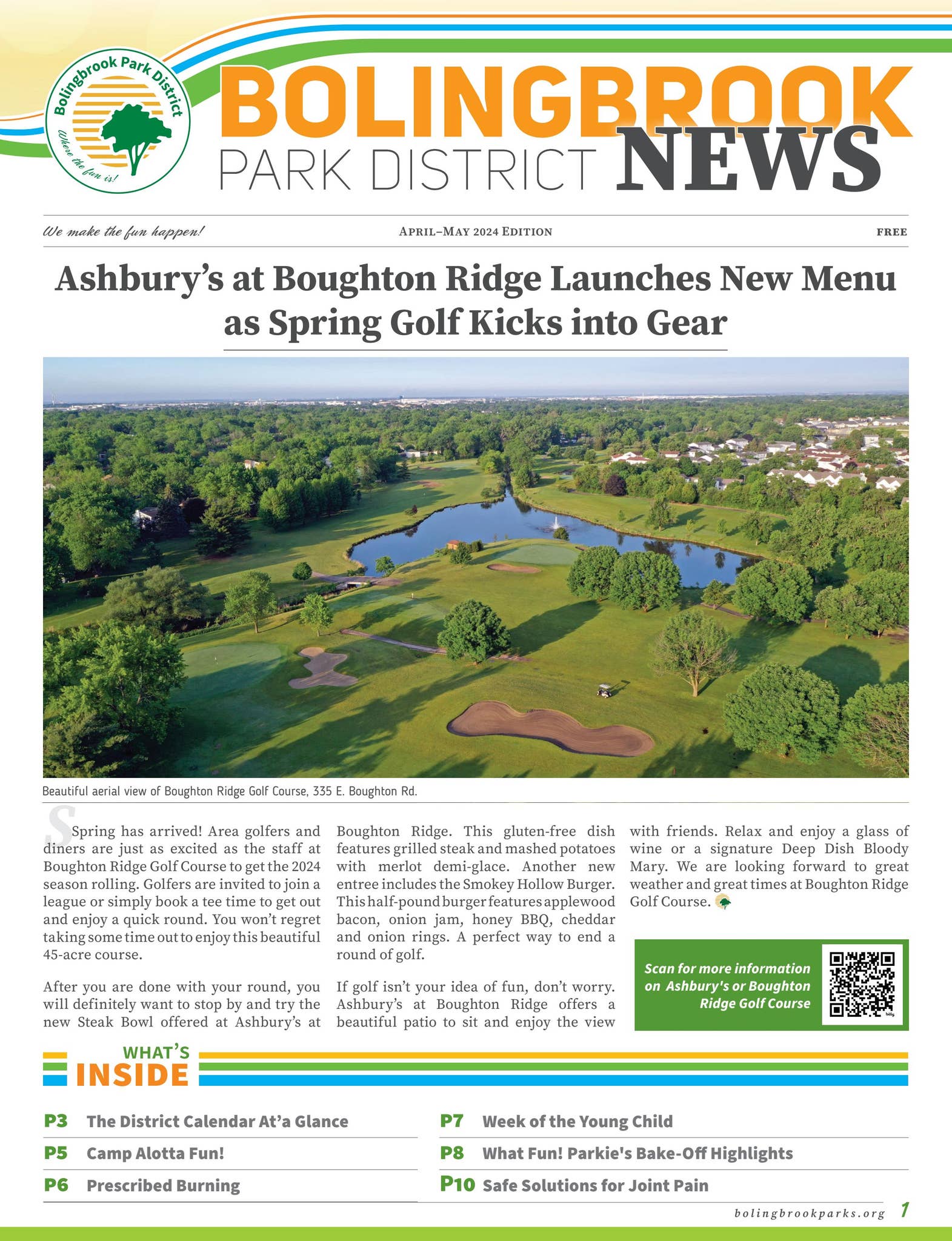 Bolingbrook Park District News April / May 2024 Edition by