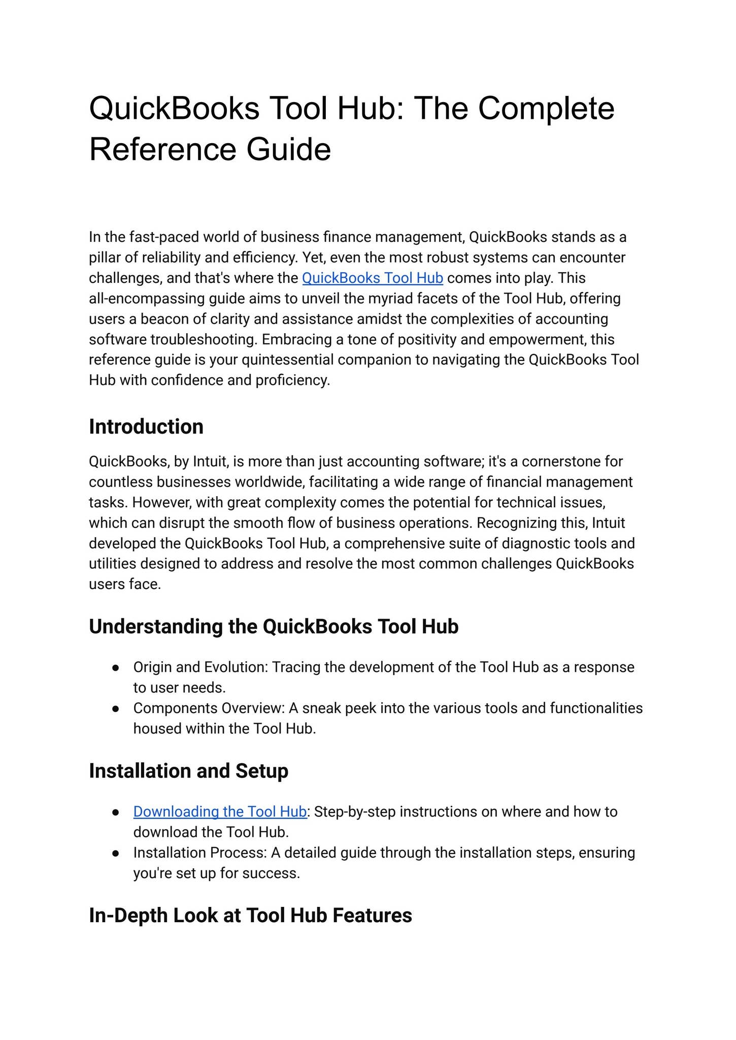 Quickbooks Tool Hub The Complete Reference Guide By Micheal Caine Issuu