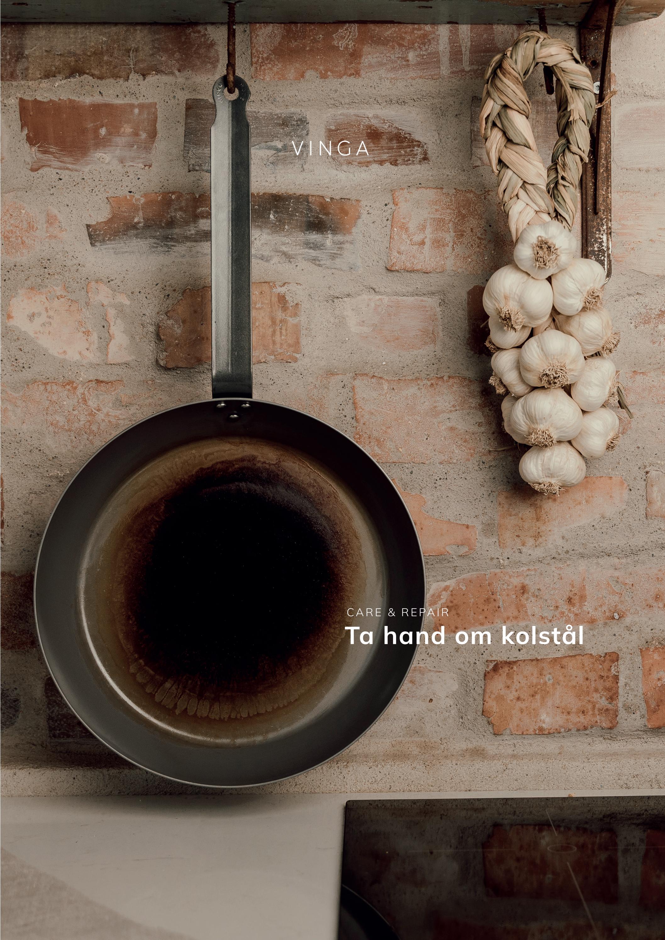 Care guide - kolstål by Vinga - Issuu