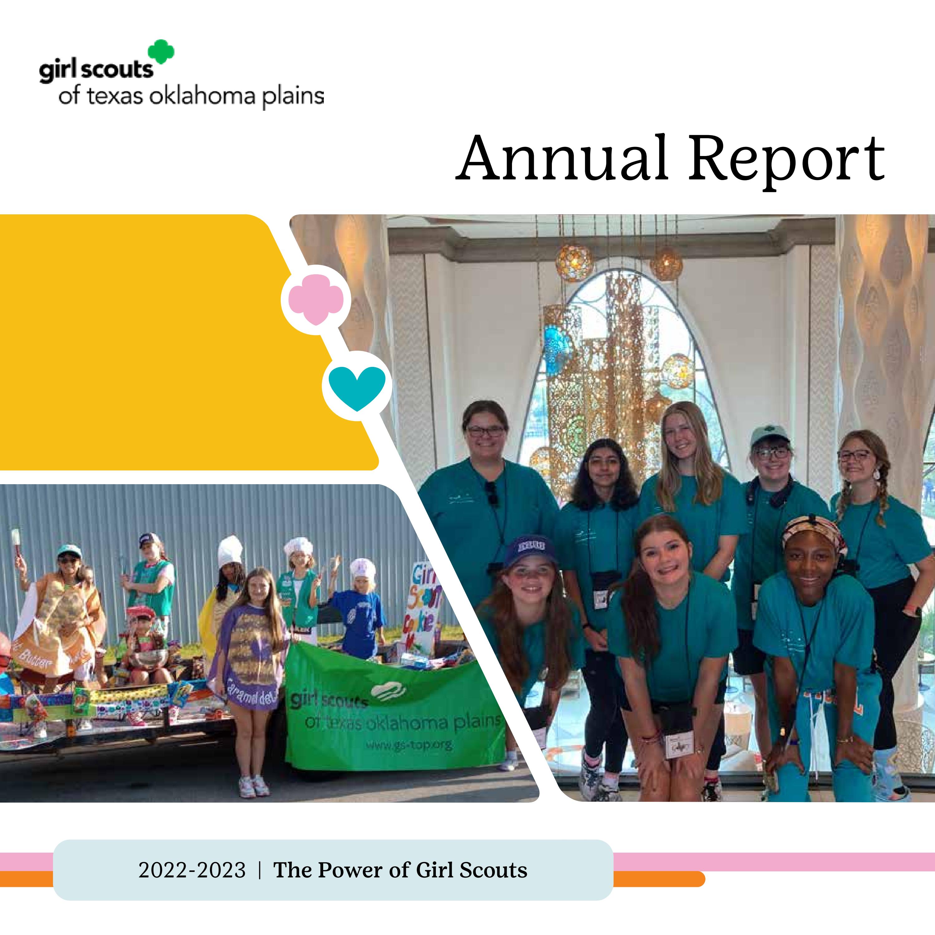 2022-2023 Annual Report by Girl Scouts of Texas Oklahoma Plains - Issuu