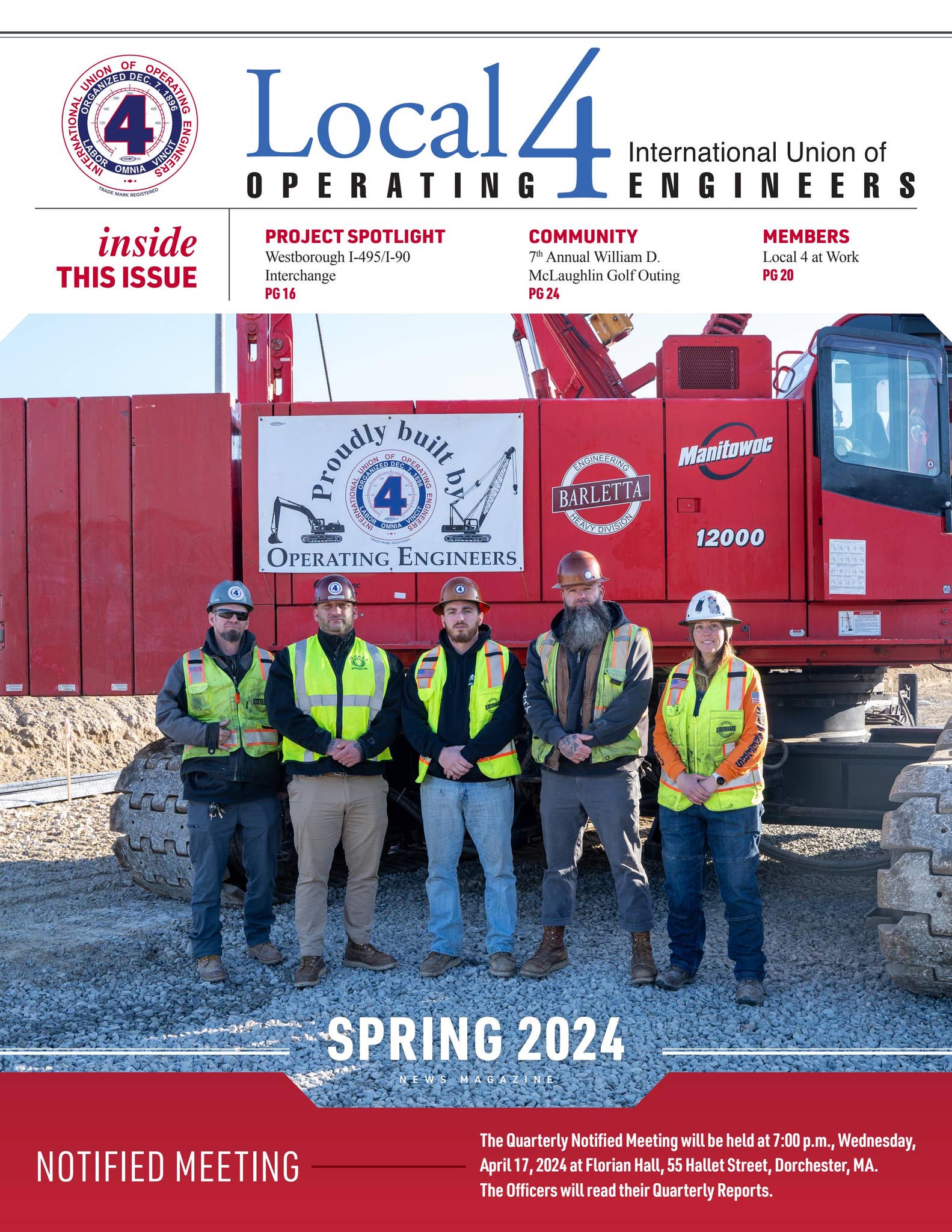 Operating Engineers Local 4 Spring 2024 News Magazine by  OperatingEngineersLocal4 - Issuu, image size:1583x2048