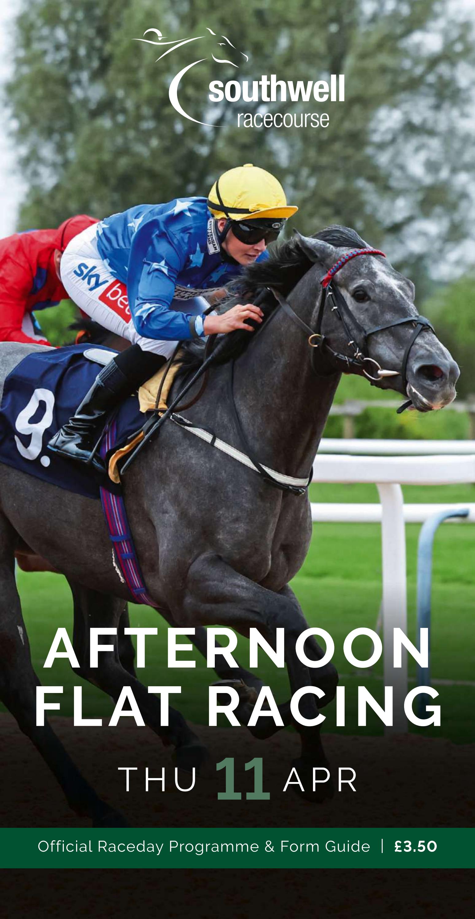 Southwell Racecard - Thursday 11th April by Arena Racing Company - Issuu